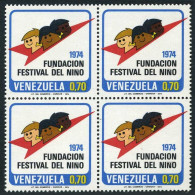 Venezuela 10893 Block/4, MNH. Mi 1994. Children's Foundation Festival, 1974. - Venezuela