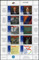 Venezuela 1590 Aj Sheet,MNH. Comptroller General Of The Republic,80th Ann.1998. - Venezuela