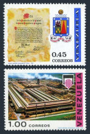 Venezuela 945-946, MNH. Michel 1794-1795. Charter, Coat Of Arms; Complex. 1969. - Venezuela