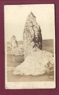 120524A - PHOTO CDV BRETAGNE A LAFAGE QUIMPER - Menhir De Lagatjar CAMARET SUR MER - Lieux