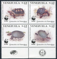 Venezuela 1471 Ad, MNH. Mi 2729-2732. WWF-1992. Turtles: Geohelone Carbonaria, - Venezuela