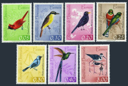 Venezuela 818-824, C811-C818, MNH. Mi 1464-1478. Birds 1962: Cardinal, Kiskadee, - Venezuela