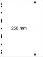 Lindner UNIPLATE Blätter Glasklar Mit 1 Streifen 091 (5er Pack) Neu ( - Autres & Non Classés