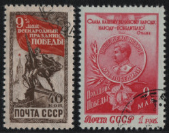 Russia / Sowjetunion 1950 - Mi-Nr. 1473-1474 Gest / Used - Tag Des Sieges - Used Stamps