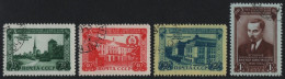 Russia / Sowjetunion 1950 - Mi-Nr. 1503-1506 Gest / Used - Estnische SSR - Oblitérés