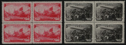 Russia / Sowjetunion 1948 - Mi-Nr. 1250-1251 ** - MNH - Viererblock - Panzer - Neufs