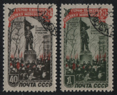 Russia / Sowjetunion 1950 - Mi-Nr. 1448-1449 Gest / Used - Morosow - Gebruikt