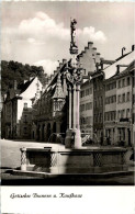 Freiburg - Gothischer Brunnen - Freiburg I. Br.