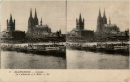 Köln - Stereokarte - Cartes Stéréoscopiques