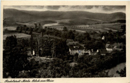 Rudolstadt I. Thür. - Mörlar - Blick Vom Hain - Pension Und Gastatätte Krieger - Rudolstadt