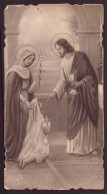 Image Pieuse " Souvenir De Première Communion " 1932, Créteil - Images Religieuses