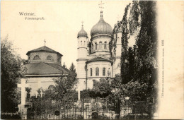 Weimar - Fürstengruft - Weimar