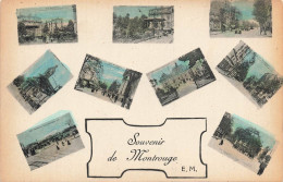 Montrouge * Souvenir De La Commune * Cpa 10 Vues - Montrouge
