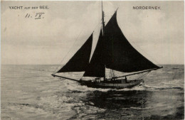 Norderney - Yacht Auf See - Norderney
