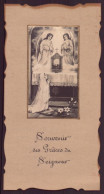 Image Pieuse " Souvenir Des Grâces Du Seigneur " 1933, Brunoy - Images Religieuses
