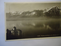 SWITZERLAND   POSTCARDS GENEVE CHATEAU DE CHILLON AT  LE GRAMMONT 1920 - Andere & Zonder Classificatie