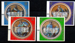 2002 - Vaticano 11A/14A Evangelisti - Automatici Frama   ++++++++++ - Unused Stamps