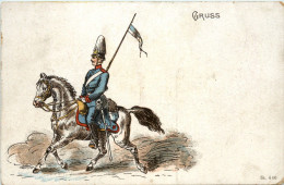 Soldat Auf Pferd - Regiments