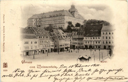 Gruss Aus Weissenfels - Markt - Weissenfels