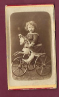 120524A - PHOTO CDV DUTERTRE ALGER - Jouet Tricycle Vélo Cheval - Sonstige & Ohne Zuordnung