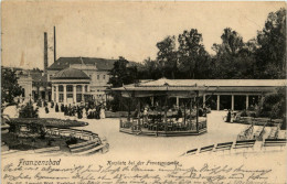 Franzensbad - Kurplatz - Tschechische Republik