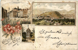 Gruss Aus Graz - Litho - Graz