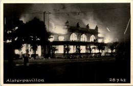 Hamburg - Alsterpavillon - Zerstörungen 1942 - Andere & Zonder Classificatie