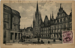 Wiesbaden - Schlossplatz - Wiesbaden