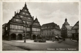 Paderborn - Rathaus Und Gymnasium - Paderborn