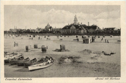 Swinemünde - Strand Mit Kurhaus - Polen