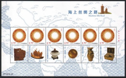 China Personalized Stamp  MS MNH,The Maritime Silk Road - Nuevos