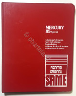 Catalogo Parti Di Ricambio Originali SAME Trattori - Mercury 85 Special - 1982 - Andere & Zonder Classificatie