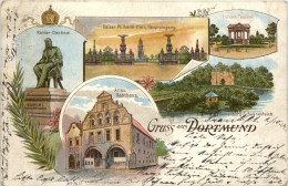 Gruss Aus Dortmund - Litho - Dortmund