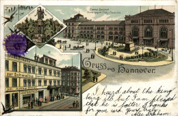 Gruss Aus Hannover - Litho - Hannover