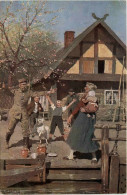 Künstlerkarte C. Röchling - Guerra 1914-18
