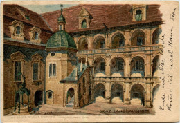 Gruss Aus Graz - Litho - Graz