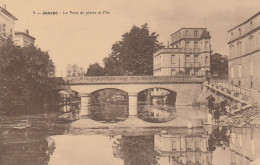 JONZAC LE PONT DE PIERRE ET L'ILE TBE - Jonzac