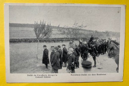20084  - Armée Suisse Occupation Des Frontières 1914 Défilé De Cavalerie Devant Le Conseil Fédéral - Weltkrieg 1914-18