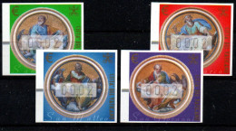 2002 - Vaticano 11E/14E Evangelisti - Automatici Frama - 2 Centesimi  ++++++++++ - Unused Stamps