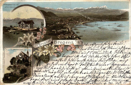 Gruss Aus Bregenz - Litho - Frosch - Bregenz