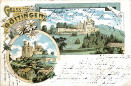 Gruss Aus Göttingen - Litho - Goettingen