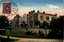 Gotha - Loge Und Hauptpost - Gotha