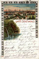 Gruss Aus Dortmund - Litho - Dortmund