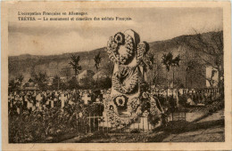 Treves, Le Monument Et Cimetiere Des Soldats Francais - Trier