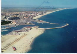 Saint-Cyprien-Plage - Vue Panoramique De La Station, Des Plages, Du Port De Plaisance - Saint Cyprien