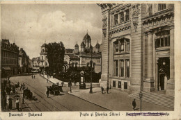 Bukarest - Posta Si Biserica Slatari - Romania