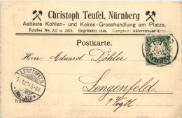 Nürnberg - Christoph Teufel Kohlen Grosshandlung - Nürnberg