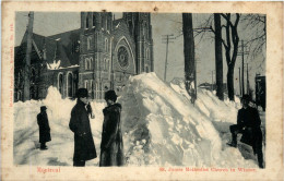 Montreal - St. James Methodist Church In Winter - Other & Unclassified