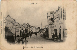 Tonkin - Hanoi - Rue Du Pont En Bois - Vietnam