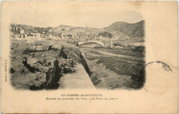 Martinique - St. Pierre - Ruines Du Quartier Du Fort - Autres & Non Classés